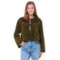 Womens Architect® Long Sleeve Corduroy Triple Tie Blouse - image 1