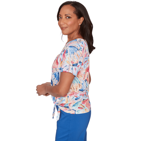 Womens Alfred Dunner The Royal Treatment Butterfly Wing Blouse
