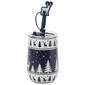 Home Essentials Winter Wine Tumbler w/ Sipper Straw - image 1