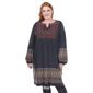 Plus Size White Mark Atarah Embroidered Sweater Dress - image 4