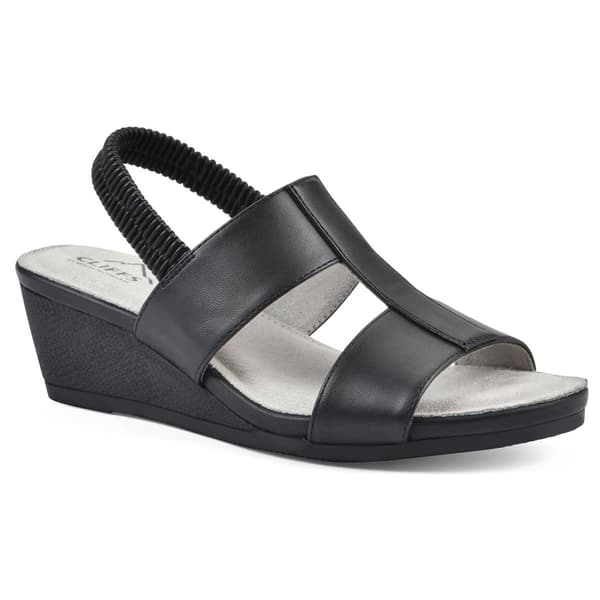 Womens Cliffs by White Mountain Candea Wedge Sandals - image 