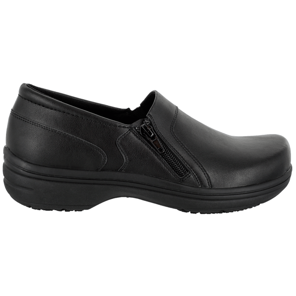 Womens Easy Works by Easy Street Bentley Slip Resistant Flats