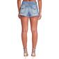 Juniors YMI&#174; Mid Rise Fray Hem With Back Pocket Flap Denim Shorts - image 3