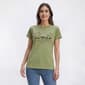 Womens Top Stitch By Morning Sun Leap Frogs Tee - image 1
