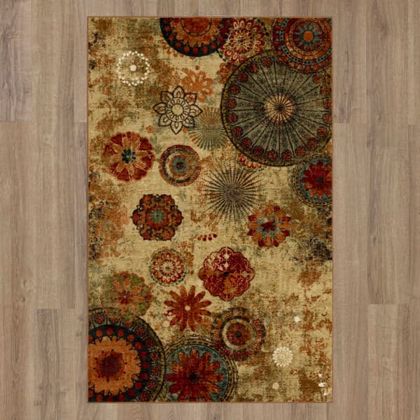 Mohawk Home Caravan Medallion Multi Accent Rug