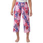 Plus Size HUE&#40;R&#41; Great Palms Capri Pajama Pants - image 1