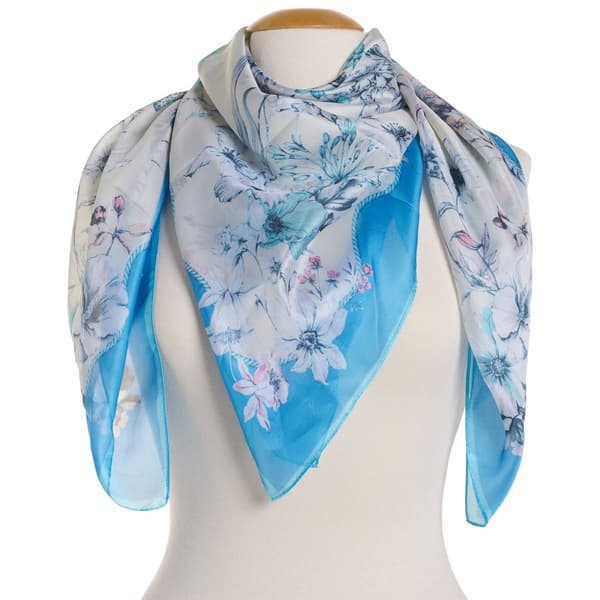 Womens Vince Camuto Toile Square Scarf - image 