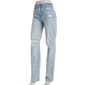 Juniors Celebrity Pink Straight Leg High Rise Basic Jeans - image 1