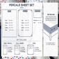 Nautica Buoy Line Cotton Percale Sheet Set - image 6