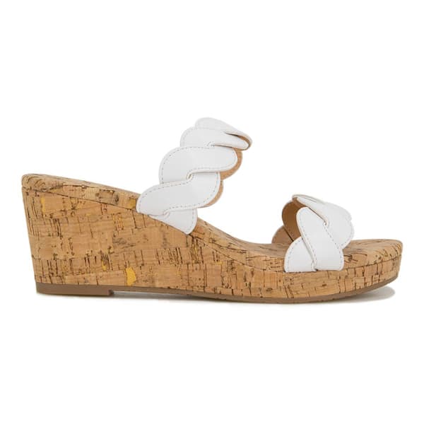 Womens XOXO Joana-B Wedge Slide Sandals