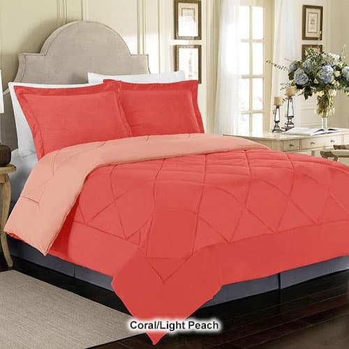 Ultra Soft Reversible Comforter Set