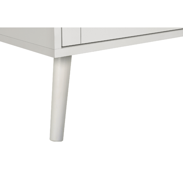 Monarch Specialties Contemporary 2 Drawer End Table