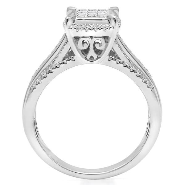 Diamond Classics™ White Gold 1ctw. Diamond Bridal Ring
