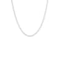 Sterling Silver Flat Marina 18in. Necklace - image 1