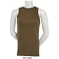 Womens Architect&#174; 2x2 Rib High Neck Solid Tank Top - image 5