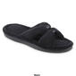 Womens Isotoner&#174; Microterry X-Slide Slippers w/Satin - image 6
