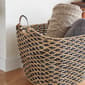 9th & Pike&#174; Large Black Diamond Pattern Seagrass Basket - image 3