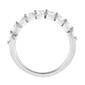 Nova Star&#174; 3/4ctw. White Gold Lab Grown Diamond Wedding Band - image 2
