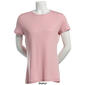 Petite Architect&#174; Short Sleeve 1x1 Ribbed Crew Neck Tee - image 6