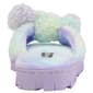 Womens Kenise Sherpa Tie Dye Knotted Slide Slippers - image 3