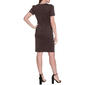 Womens Tommy Hilfiger Short Sleeve Asymmetric Button Sheath Dress - image 2
