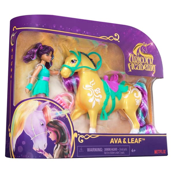 Spin Master Unicorn Academy Ava & Leaf Set