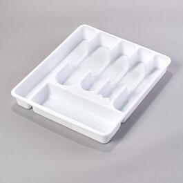 Rubbermaid Large White Cutlery Tray