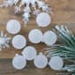 Northlight Seasonal 9ct. Frosted Matte Glass Christmas Ornaments - image 2
