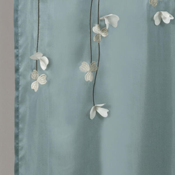 Lush D&#233;cor&#174; Flower Drops Shower Curtain