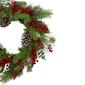 Northlight Seasonal 24in. Berries & Pinecones Christmas Wreath - image 3