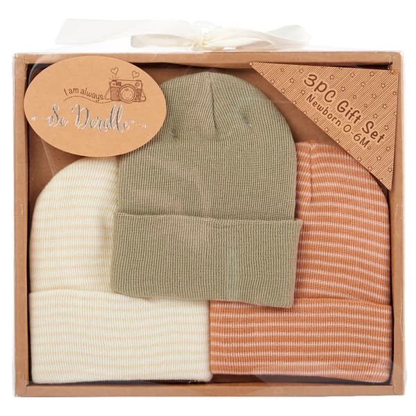Baby Boy (NB) so’dorable 3pk. Beanie Hats Boscov's