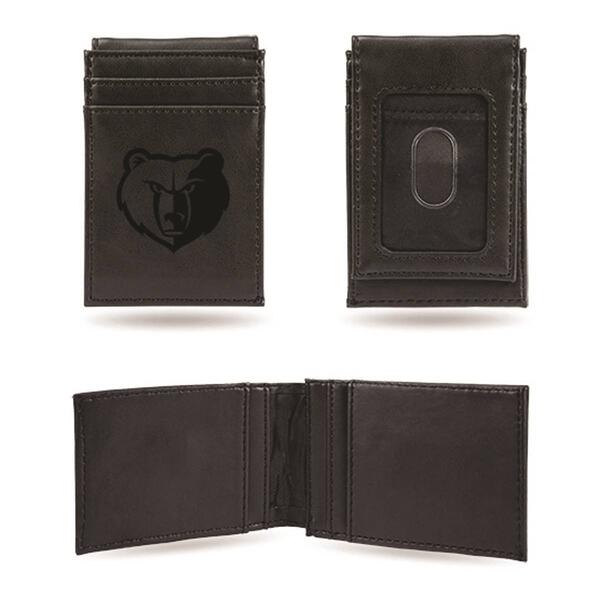 Mens NBA Memphis Grizzlies Faux Leather Front Pocket Wallet - image 