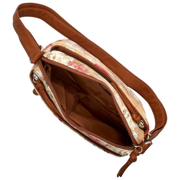 Bueno Grainy Wash Crossbody - Sand/White