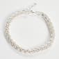 Design Collection Silver-Tone Wheat Chain Bracelet - image 1