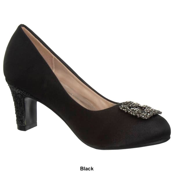 Big Girls Badgley Mischka Buckle Ornament Pumps