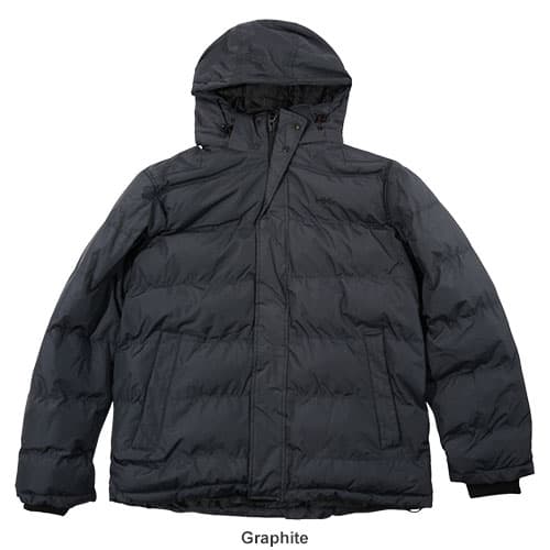 Mens Hawke & Co. Solid Heavyweight Puffer Jacket - image 