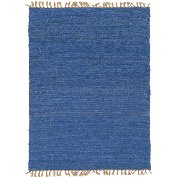 Linon Home Decor Verginia Berber Blue Area Rug - 5x7 - image 