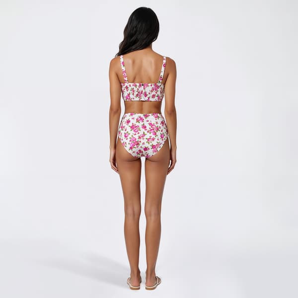Juniors Betsey Johnson Floral Corset Set