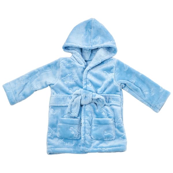 Baby Boy Little Celebrity(tm) Dino Robe W/ Hood - image 