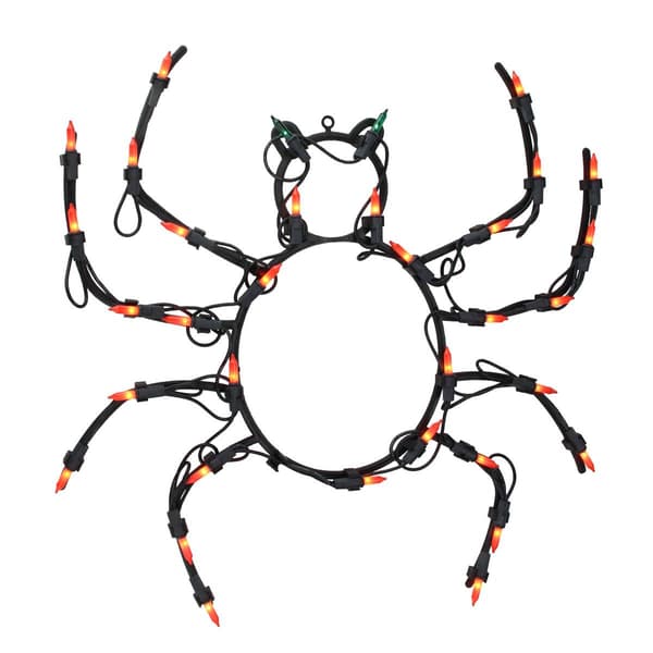 Northlight Seasonal 15in. Lighted Spider Window Silhouette - image 