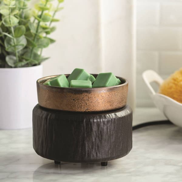 Candle Warmers Etc. Primitive Black 2-in-1 Wax Warmer