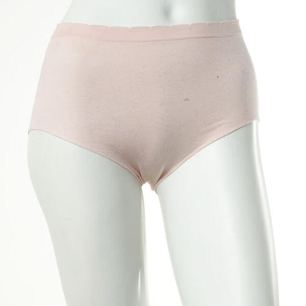 Womens Company Ellen Tracy Seamless Jacquard Brief Panties 65419H - image 