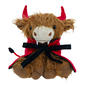 Halloween Plush Highland Cow with Cape - image 1