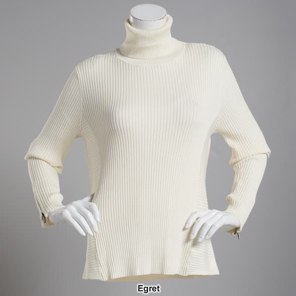 Women Payton & Primrose Long Sleeve Ribbed Pullover