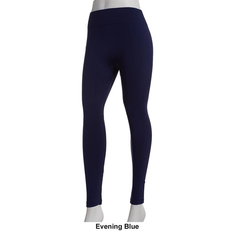 Womens Runway Ready Basic Fleece Lined Solid Leggings