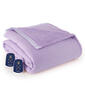 Micro Flannel&#40;R&#41; Sherpa Amethyst Electric Blanket - image 1