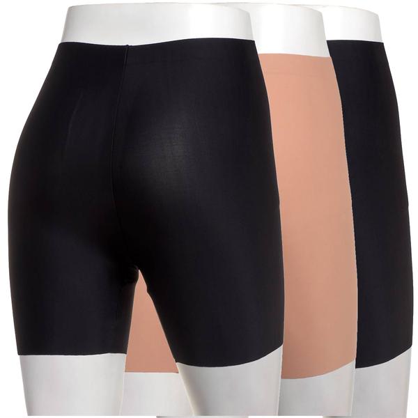 Womens Skinnygirl 3pk. Shaping Laser Slip Shorts - SG7131-3PKAG