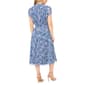 Petite MSK Short Sleeve Chiffon Pintuck Midi Dress - image 2
