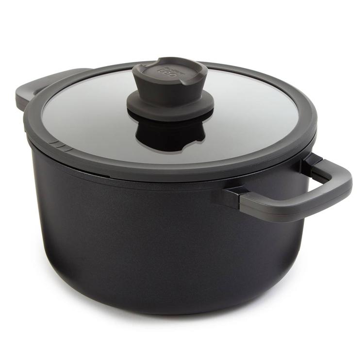 BergHOFF Stone+ Non-stick Ceramic 5.9qt. Stockpot w/ Glass Lid