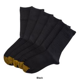 Womens Gold Toe® 6pk. Extended Ribbed Crew Socks